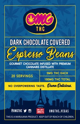 Dark Chocolate Covered espresso beans