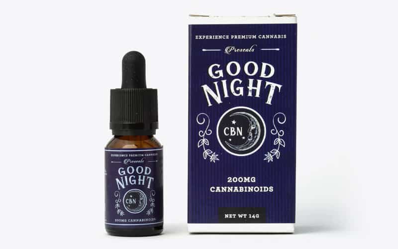 Experience Premium Cannabis CBN Good Night tincture