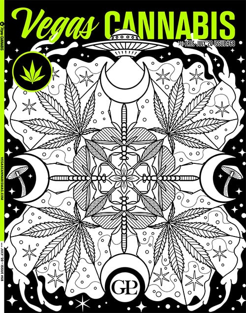 Vegas Cannabis Magazine cover July 2020