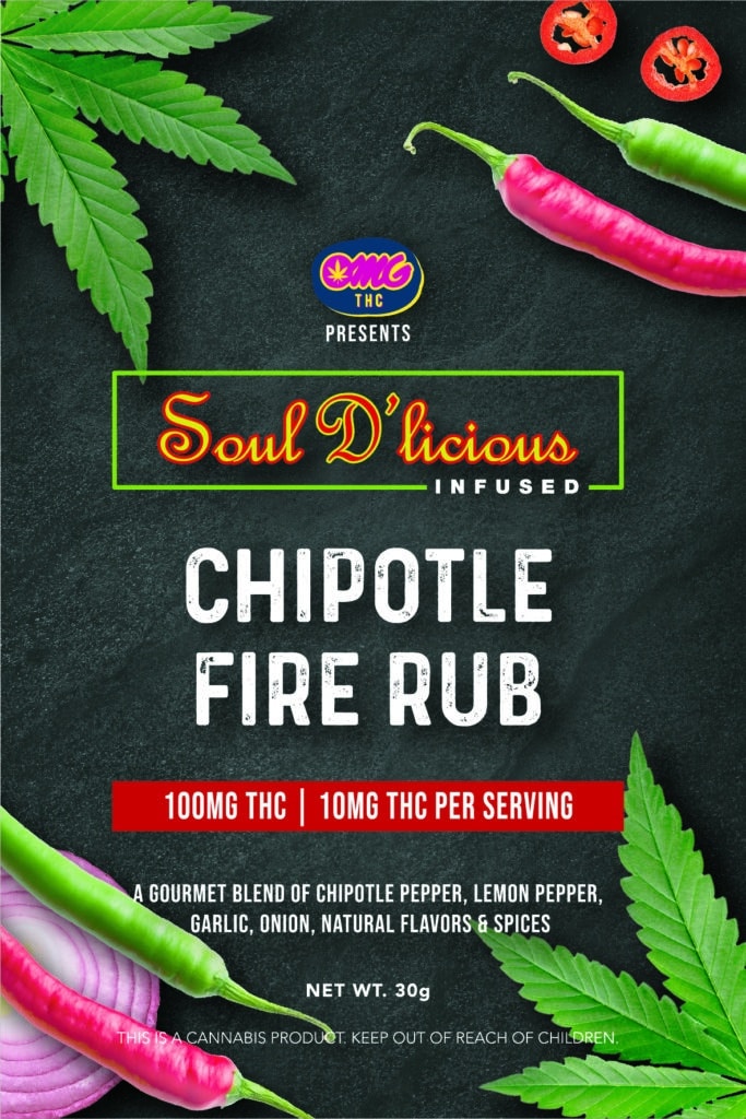 Chipotle Fire THC Distillate Seasoning