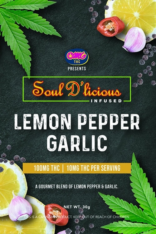 Soul D'licious Infused | Lemon Pepper Garlic seasoning