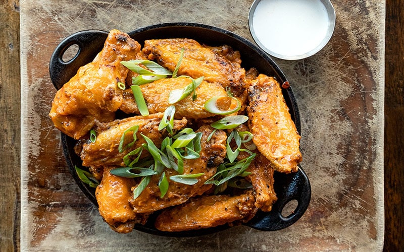 Hot Honey Lemon Pepper Chicken Wings