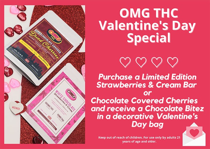 2021 Valentine's Day Edibles Promo 